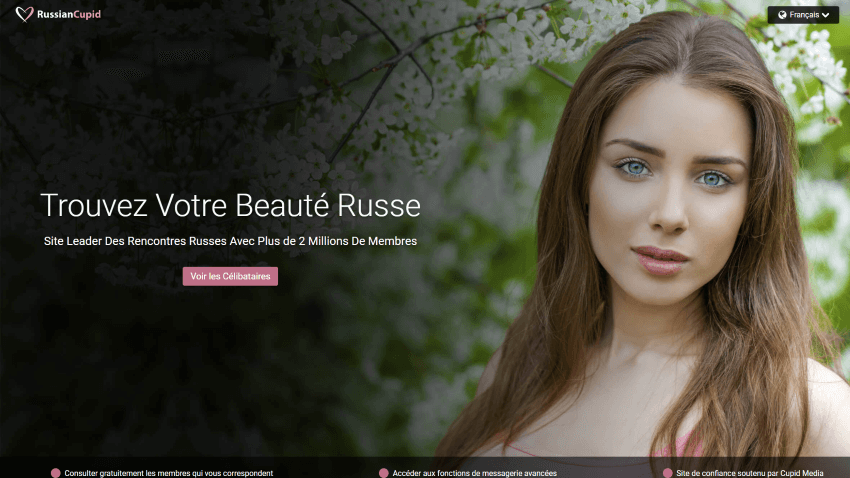 Beauté Russe en Russian Cupid France